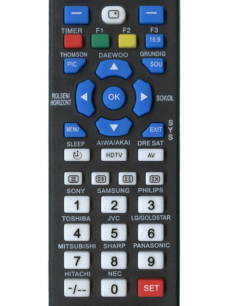Универсальный пульт HUAYU R-TV3 (2747) - изображение 2