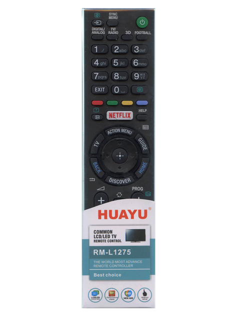 Пульт HUAYU RM-L1275 для телевизоров SONY (3071) - изображение 3