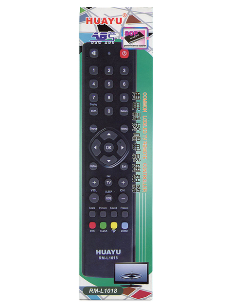 Пульт HUAYU RM-L1018 для телевизоров TCL (3971) - Фото 3 Пульт HUAYU RM-L1018 для телевизоров TCL (3971) - изображение 3