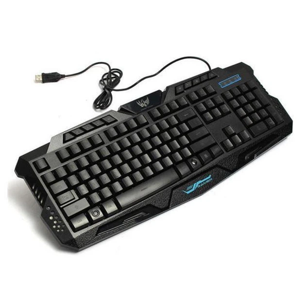 Дротова клавіатура Keyboard LED M200 - зображення 3
