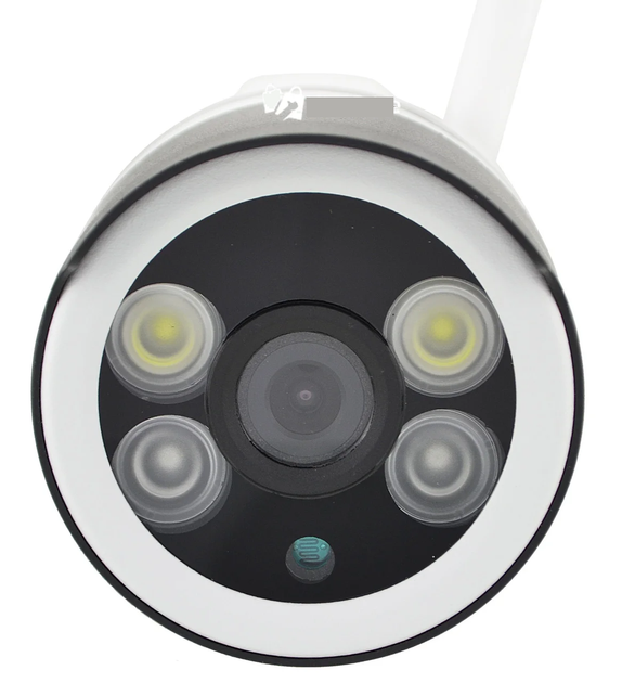Камера настінна стельова вулична Hiseeu 7010 CAMERA CAD 7010 2in1 WIFI\ip\1mp Біла - зображення 3