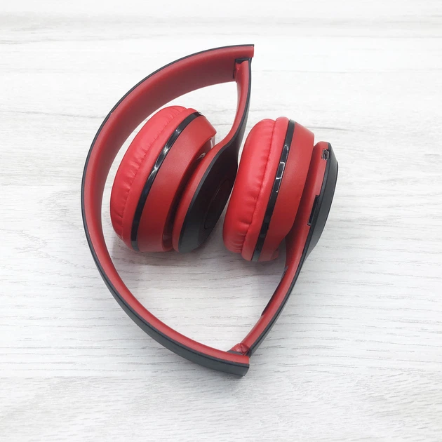 Беспроводные накладные MP3 наушники блютуз с микрофоном с картой памяти BOROFONE BO4 Bluetooth Красный - Фото 6 Беспроводные накладные MP3 наушники блютуз с микрофоном с картой памяти BOROFONE BO4 Bluetooth Красный - изображение 6