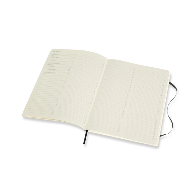 Записник Недатований Moleskine PRO великий / Чорний М'який (8058647620831) - Фото 4 Записник Недатований Moleskine PRO великий / Чорний М'який (8058647620831) - изображение 4