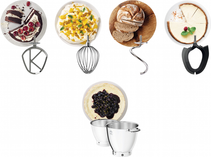 Кухонна машина KENWOOD Titanium Chef Patissier KWL90.004SI + Кондитерський набір Kenwood KWSD100 в подарунок! - зображення 13