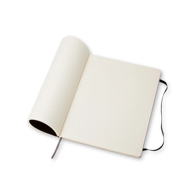 Записник Moleskine Classic великий / Лінійка Чорний М’який (9788883707223) - изображение 4