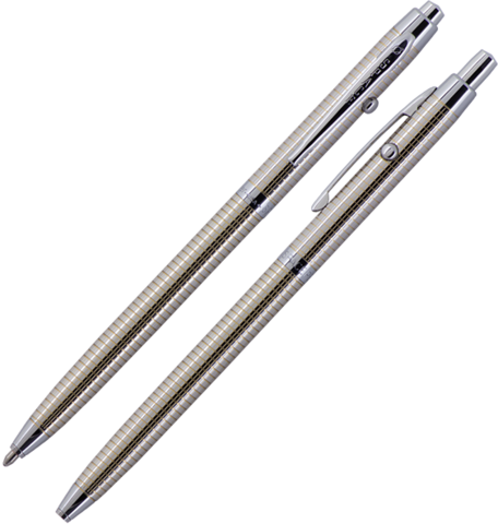 Авторучка Fisher Space Pen Шаттл Золотиста сітка / G4 (747609831740) - изображение 2