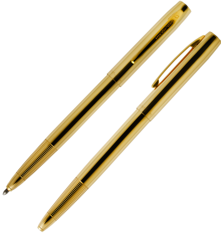 Ручка Fisher Space Pen Кап-О-Матік Латунь / M4G (747609857344) - изображение 2
