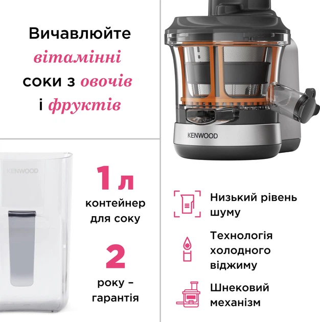 Насадка-соковыжималка KENWOOD KAX720PL – фото, отзывы