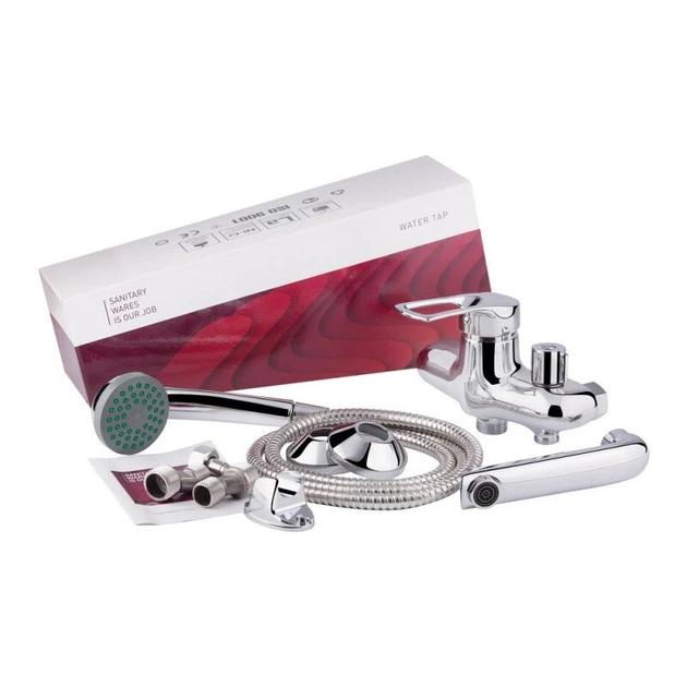 Cмеситель для ванной однорукояточный с длинным изливом SW G-Ferro ...