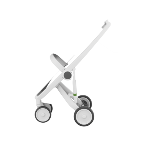 Універсальна коляска 3в1 Greentom Upp Carrycot+Reversible+Classic (White/Red) - Фото 3 Універсальна коляска 3в1 Greentom Upp Carrycot+Reversible+Classic (White/Red) - зображення 3