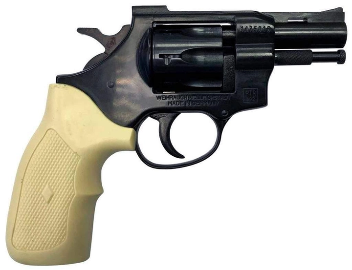 Револьвер Флобера Weihrauch HW4 2.5" (рукоять белый пластик) - изображение 2