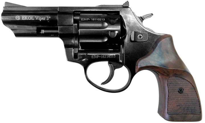 Револьвер Флобера Voltran Ekol Viper 3" (черный / pocket) - изображение 1