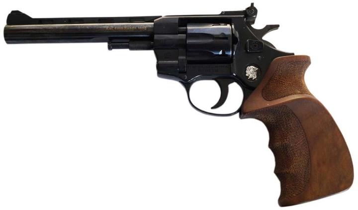 Револьвер Флобера Weihrauch HW4 6" (рукоять дерево) - изображение 1