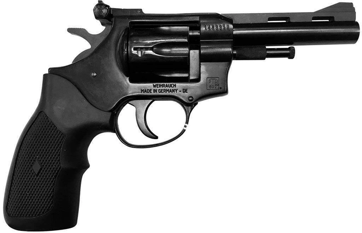Револьвер Флобера Weihrauch HW4 4" (рукоять пластик) - изображение 2