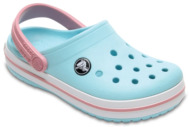 Дитячі сабо Crocs Kids' Crocband™ Clog 28 холодно-блакитний/білий 204537 - зображення 3