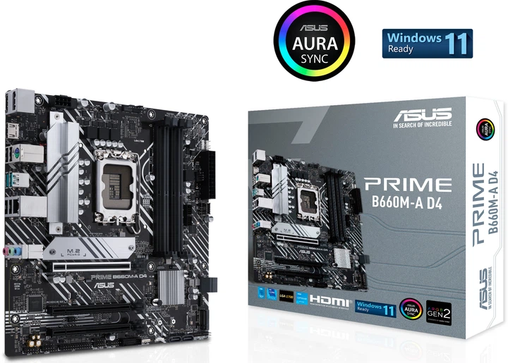 Płyta główna Asus PRIME B660M-A D4-CSM (s1700, Intel B660, PCI-Ex16) - obraz 5