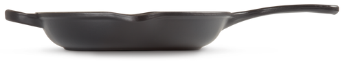 Сковорідка-гриль Le Creuset Satin black 32 см чавунна овальна чорна (20194320000422) - зображення 4