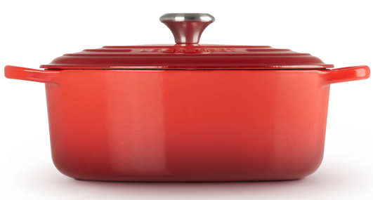Кастрюля Le Creuset Signature 4,7 л овальная Cerise (21178290602430) - изображение 3