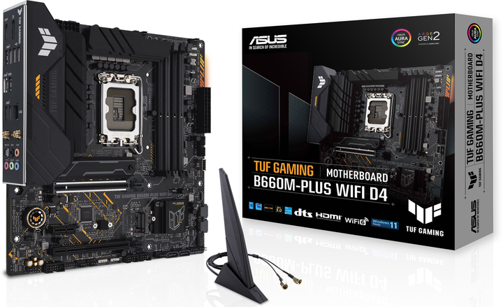 Материнская плата Asus TUF Gaming B660M-Plus Wi-Fi D4 (s1700, Intel B660, PCI-Ex16) - изображение 3