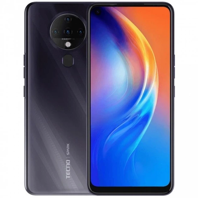 Tecno Spark 6 (KE7) 4/64GB Dual Sim Comet Black (4895180762031