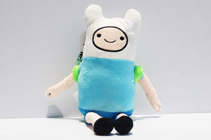 Мягкая игрушка Время Приключений Финн на шнурке - Adventure Time Finn (20 см)