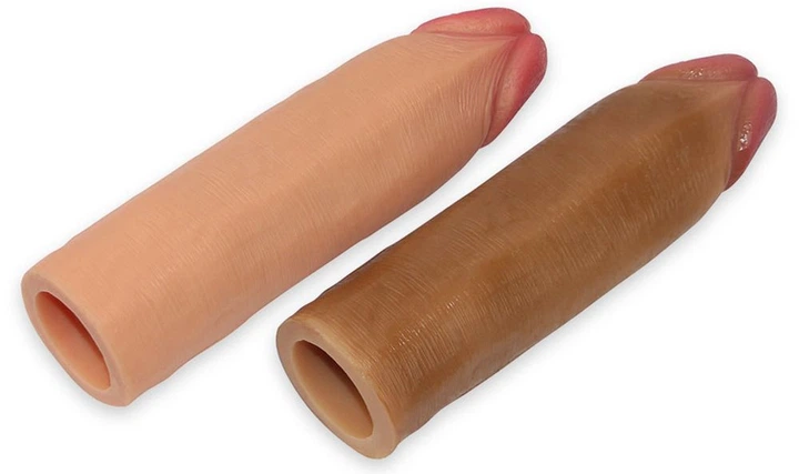 Увеличивающая насадка на пенис Revolutionary Silicone Nature Extender (19559000000000000) - изображение 5