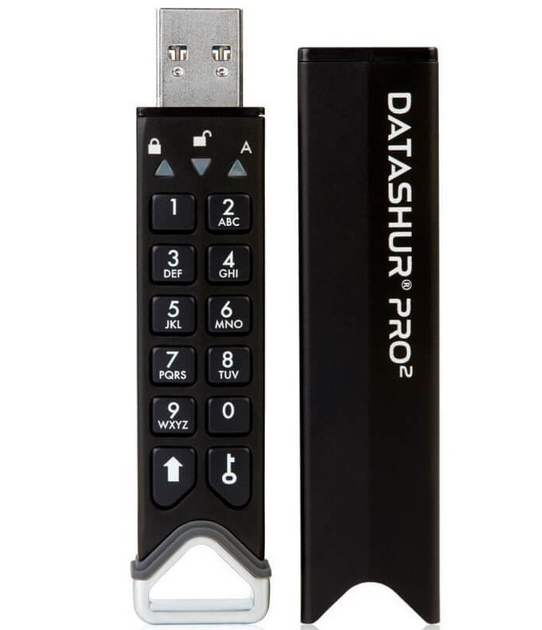 Защищенная флешка с паролем iStorage datashur Pro2 8ГБ – фото, отзывы ...