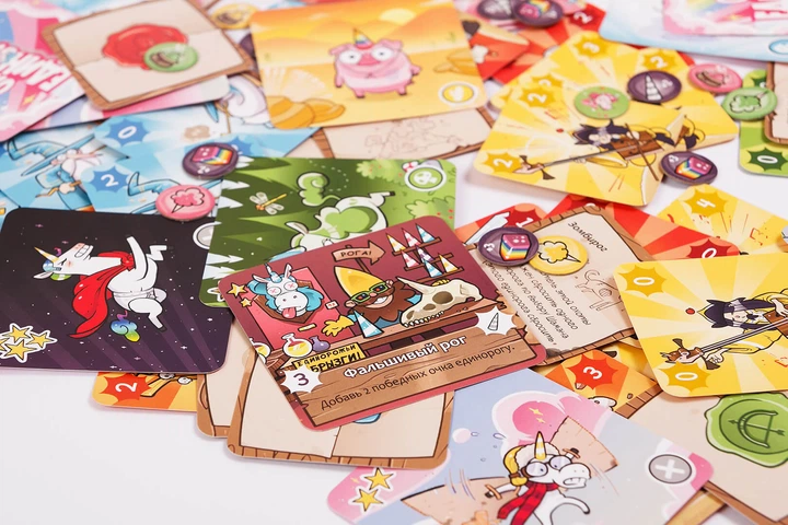 Настільна гра Fun Games Shop Полювання на єдинорогів - Фото 5 Настільна гра Fun Games Shop Полювання на єдинорогів - зображення 5