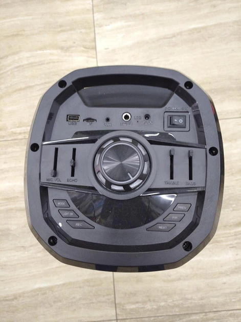 Колонка аккумуляторная ZXX-5511 partybox c радиомикрофоном (100W
