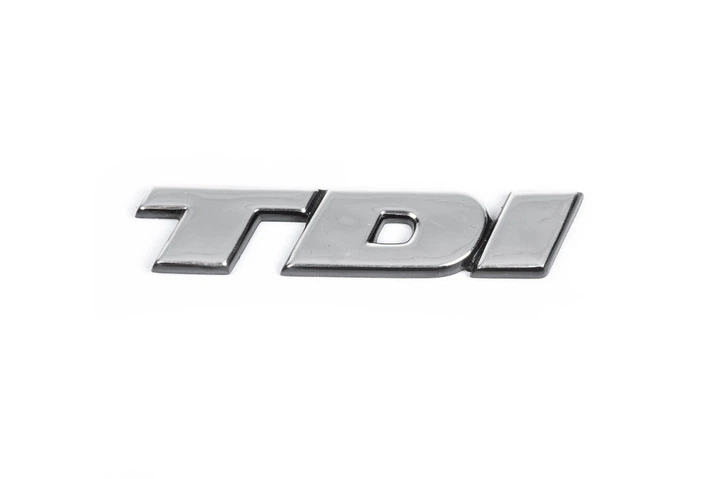 Задня напис Tdi Під оригінал, Всі букви Хром для Volkswagen T4 Caravelle/Multivan - зображення 3
