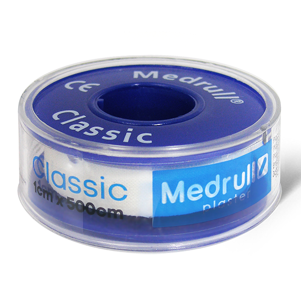 Лейкопластир медичний в рулонах Medrull “Classic", 1 см х 500 см. - изображение 1