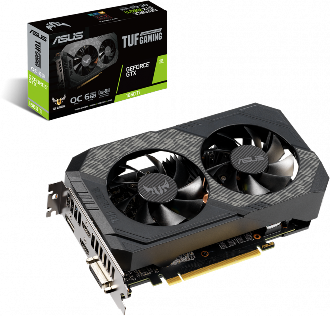 Видеокарта ASUS TUF-GTX1660TI-O6G-EVO-GAMING - изображение 7