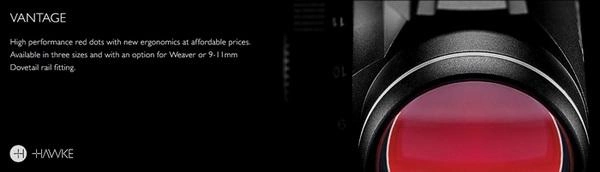 Прицел коллиматорный Hawke Vantage Red Dot 1x25 (9-11mm) - изображение 2