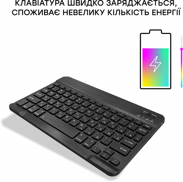 Клавиатура беспроводная AIRON Easy Tap Bluetooth (4822352781027) - изображение 4