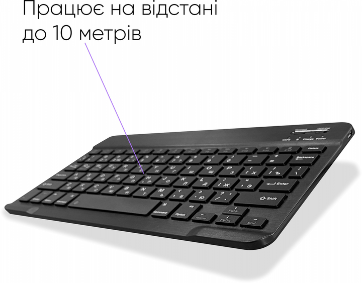Клавиатура беспроводная AIRON Easy Tap Bluetooth (4822352781027) - изображение 5