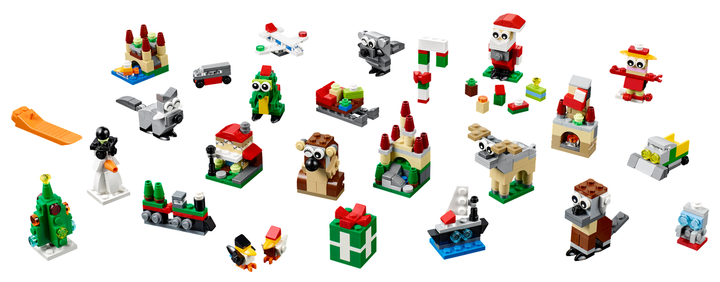 Lego Iconic Різдвяні Ідеї 24 в 1 40222 - зображення 2