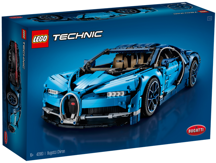 Lego Technic Bugatti Chiron 42083 – игрушки с доставкой от ROZETKA