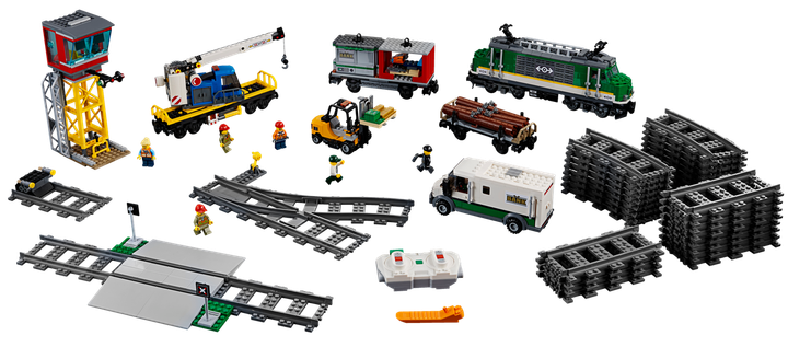 Lego City Товарный поезд 60198 - изображение 2