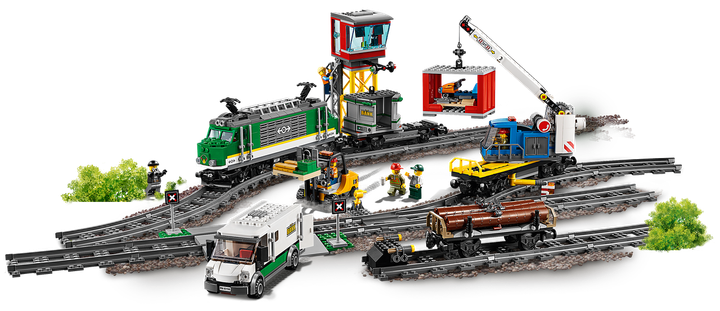 Lego City Товарный поезд 60198 – игрушки с доставкой от ROZETKA