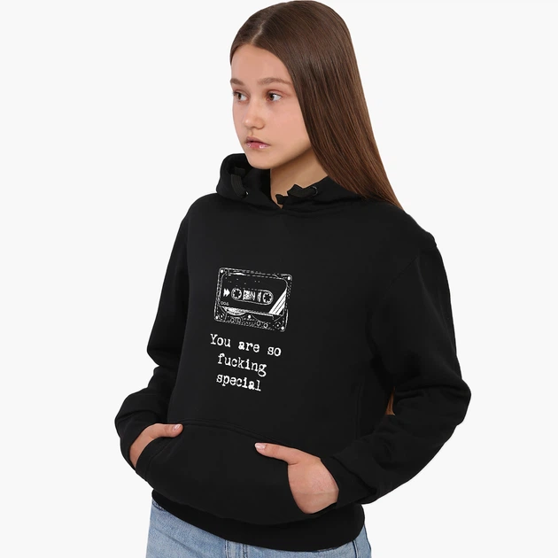 Худі жіночий Радіохед (Radiohead) (8921-2023-2) Чорний M - Фото 3 Худі жіночий Радіохед (Radiohead) (8921-2023-2) Чорний M - зображення 3