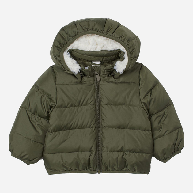 Куртка зимняя H&M 0763660-0 80 см Хаки (СА2000001729595) - изображение 1
