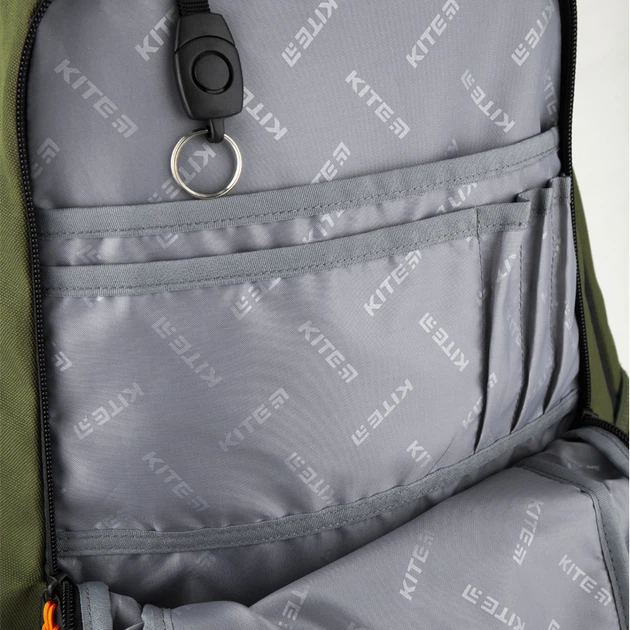 Рюкзак Kite City 46x30x13 25 л Хакі (K20-939L-2) - зображення 11