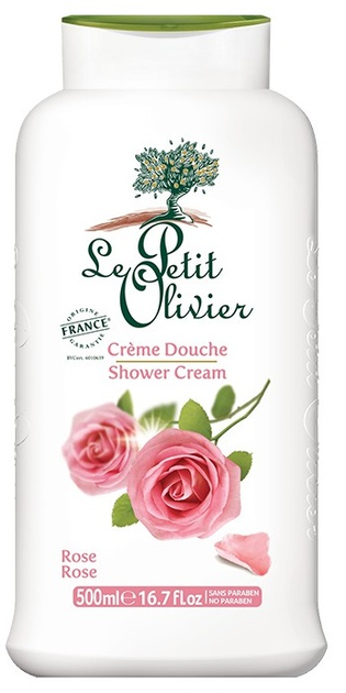 Акція на Екстраніжний крем для душу Le Petit Olivier Extra gentle shower creams Троянда 500 мл від Rozetka