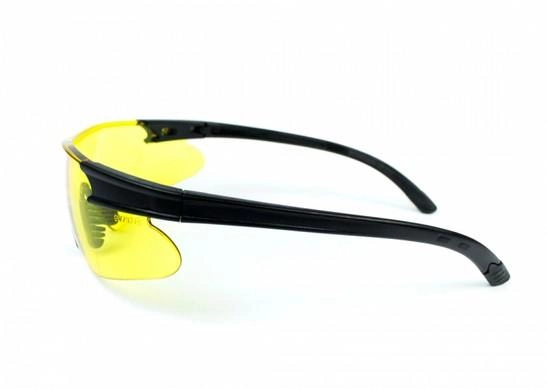 Очки тактические, защитные открытые Global Vision Weaver желтые - изображение 2