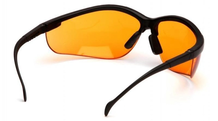 Очки защитные открытые Pyramex Venture-2 (orange) оранжевые - изображение 2