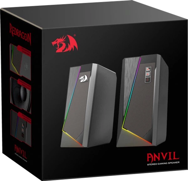Акустична система Redragon Anvil, GS520 LED USB Black (77878) - зображення 13