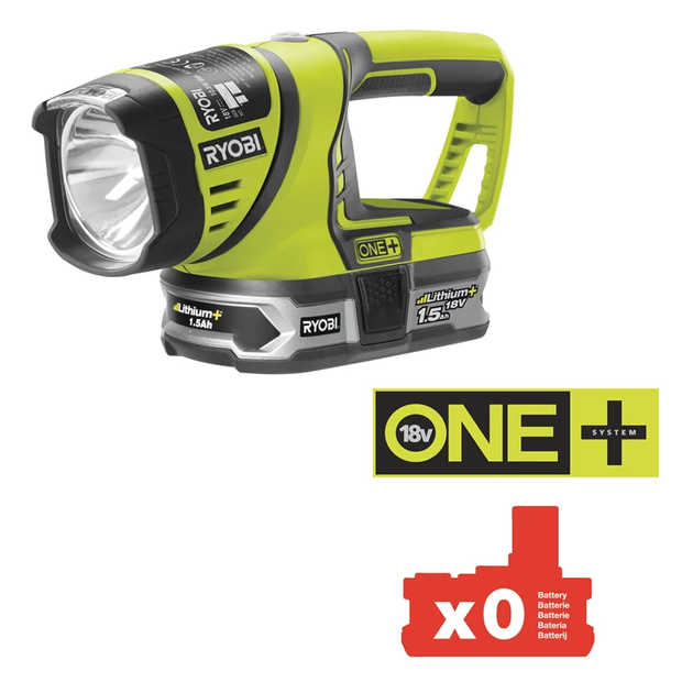 Ліхтар Ryobi ONE+ RFL180M 18 В (без АКБ і ЗП) - Фото 6 Ліхтар Ryobi ONE+ RFL180M 18 В (без АКБ і ЗП) - зображення 6
