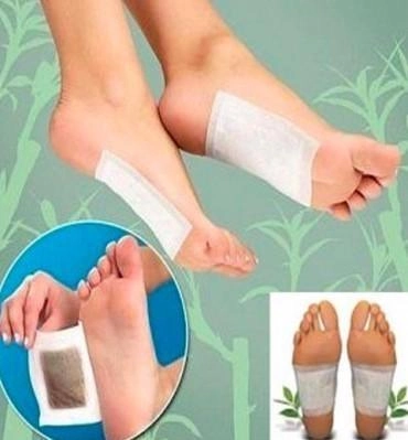 Пластир для ніг Kiyome Kinoki для виведення токсинів та очищення організму 10 шт/упаковка Білий - зображення 1