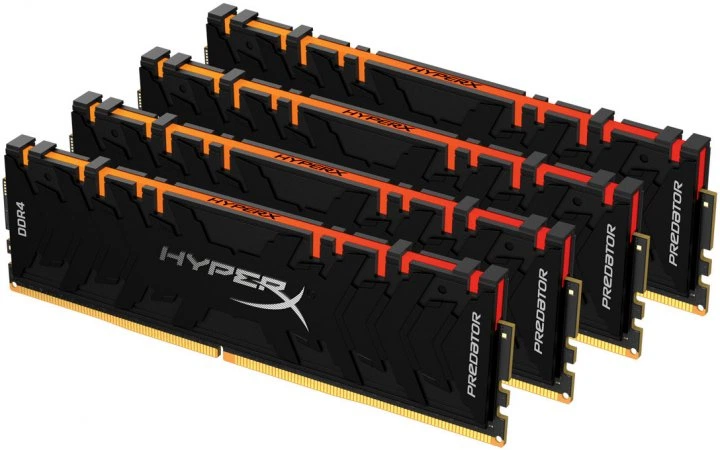 Модуль пам'яті для комп'ютера DDR4 128GB (4x32GB) 3600MHz HyperX