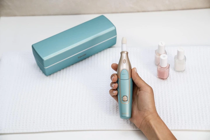 Набір для манікюру та педикюру Beurer MP 84 Бірюзовий (4211125570026) - зображення 4